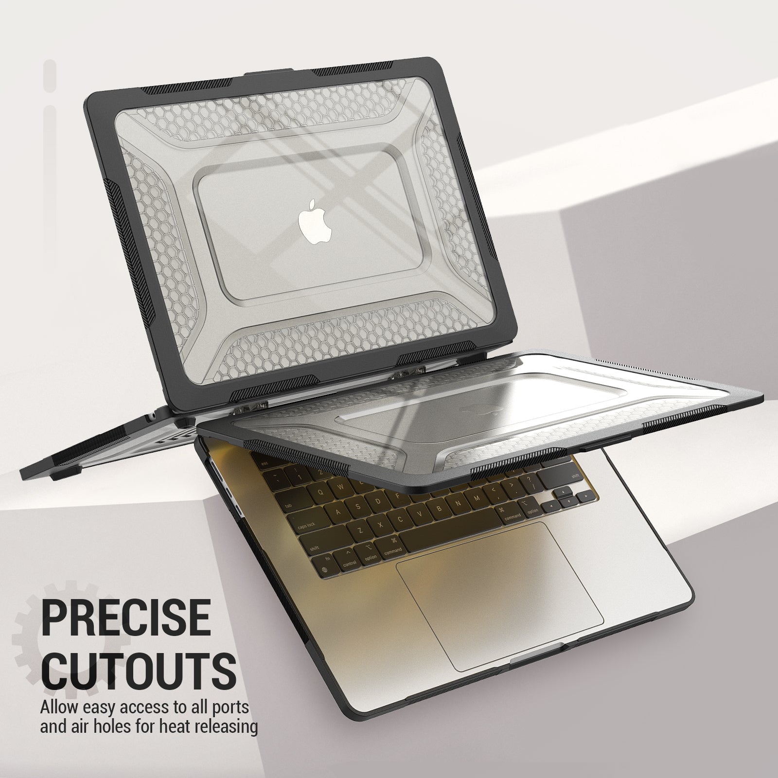 SEYMAC stock Case for MacBook Air 15 inch 2025-2023
