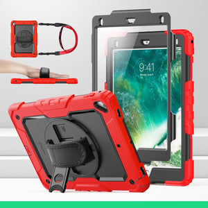 SEYMAC iPad Pro 9.7 Inch Case (2016)-Silicone-S Series-Red-SEYMAC