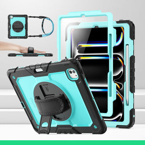 SEYMAC iPad Pro 13 Inch Case (M4) (2024)-Silicone-S Series-SkyBlue-SEYMAC