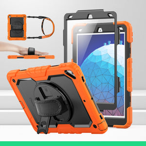 SEYMAC iPad Pro 10.5 Inch Case (2017)-Silicone-S Series-Orange-SEYMAC