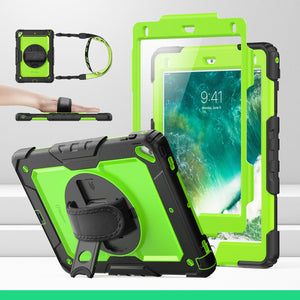 SEYMAC iPad Pro 9.7 Inch Case (2016)-Silicone-S Series-Lime Green-SEYMAC