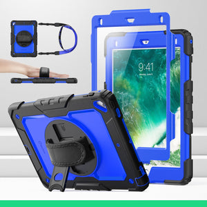 SEYMAC iPad Pro 9.7 Inch Case (2016)-Silicone-S Series-Blue-SEYMAC