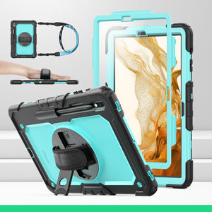 SEYMAC Galaxy Tab S7 Plus/S7 FE 12.4 Inch Case (2020/2021)-Silicone-S Series-SEYMAC