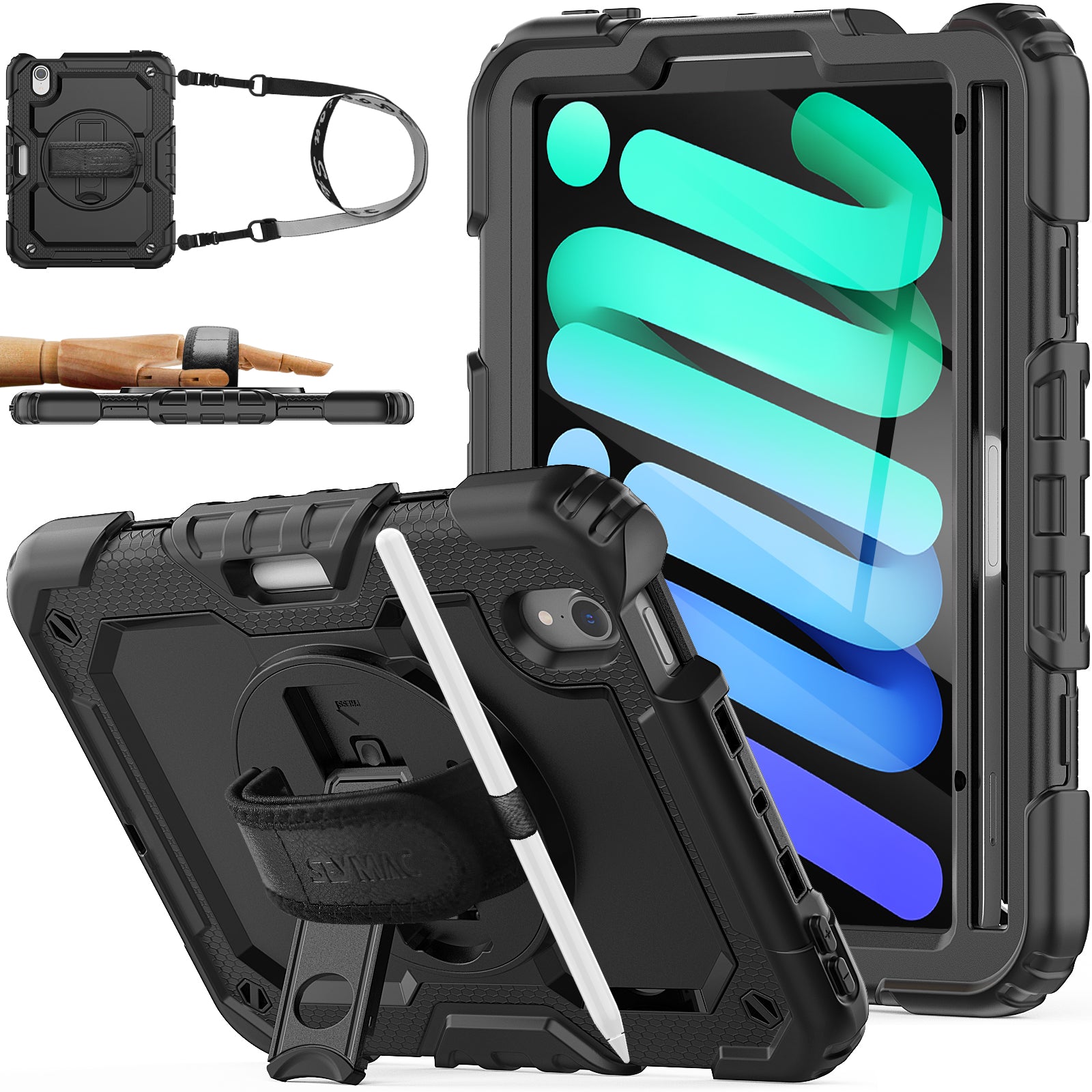 iPad Mini A17 Pro/6th Gen 8.3 Inch Case (2024&2021)