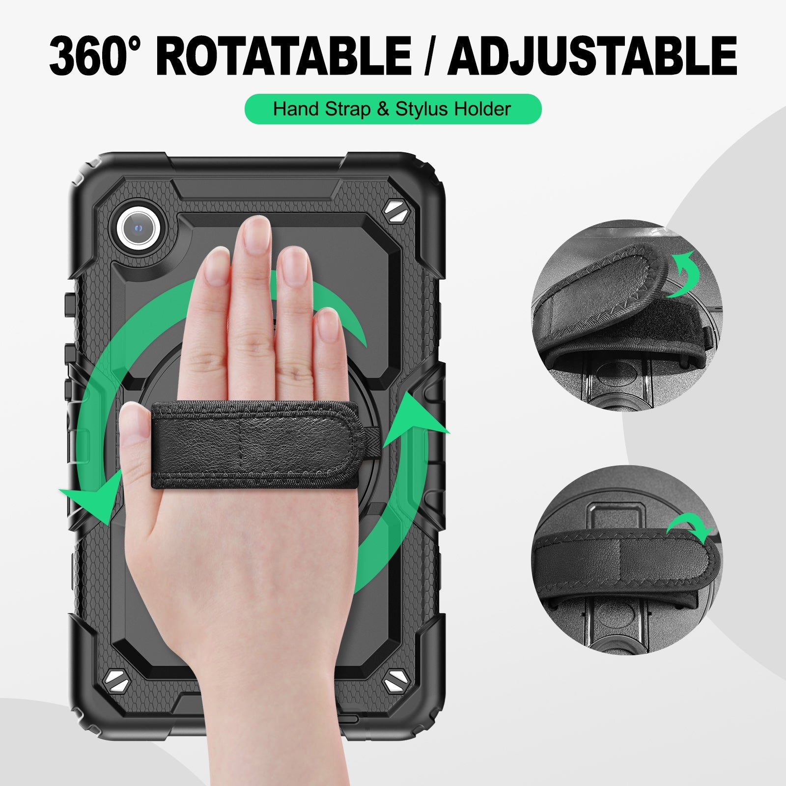 SEYMAC Galaxy Tab A9 8.7 Inch Case (2023)-Silicone-S Series-SEYMAC