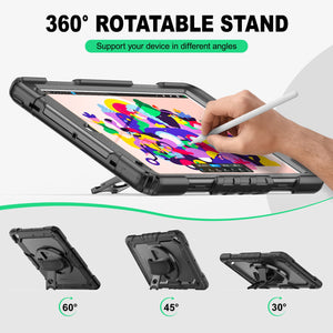 SEYMAC iPad Pro 10.5 Inch Case (2017)-Silicone-S Series-Black-SEYMAC