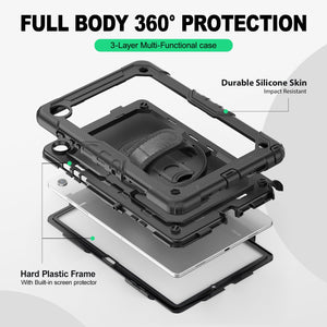 SEYMAC Galaxy Tab A9 Plus 11 Inch Case (2023)-Silicone-S Series-SEYMAC