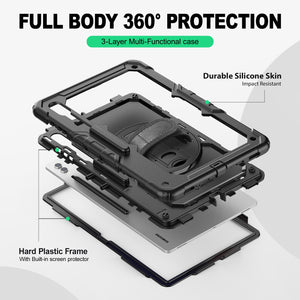 SEYMAC Galaxy Tab S10 Ultra 14.6 Inch Case (2024)-Silicone-S Series-SEYMAC