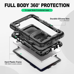 SEYMAC Galaxy Tab A9 8.7 Inch Case (2023)-Silicone-S Series-SEYMAC