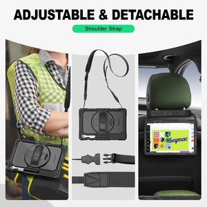 SEYMAC Galaxy Tab S10 FE+ 13.1 Inch Case (2025)-Silicone-S Series-SEYMAC