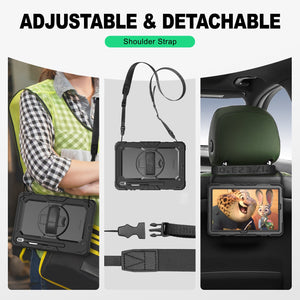 SEYMAC Galaxy Tab S7 Plus/S7 FE 12.4 Inch Case (2020/2021)-Silicone-S Series-SEYMAC