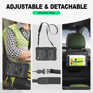 SEYMAC Galaxy Tab A9 8.7 Inch Case (2023)-Silicone-S Series-SEYMAC