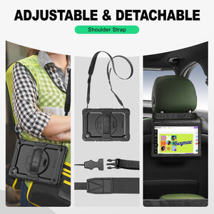 SEYMAC Galaxy Tab A8 10.5 Inch Case (2022)-Silicone-S Series-SEYMAC