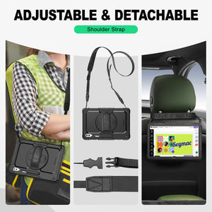 SEYMAC Galaxy Tab S10 Ultra 14.6 Inch Case (2024)-Silicone-S Series-SEYMAC