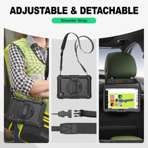 SEYMAC Lenovo Tab K11 11 Inch Case (2024)-Silicone-S Series-SEYMAC