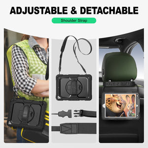 SEYMAC iPad Pro 10.5 Inch Case (2017)-Silicone-S Series-Black-SEYMAC