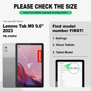 Seymac Lenovo Tab M9 9 Inch Case (2023)-Silicone-S Series-SEYMAC