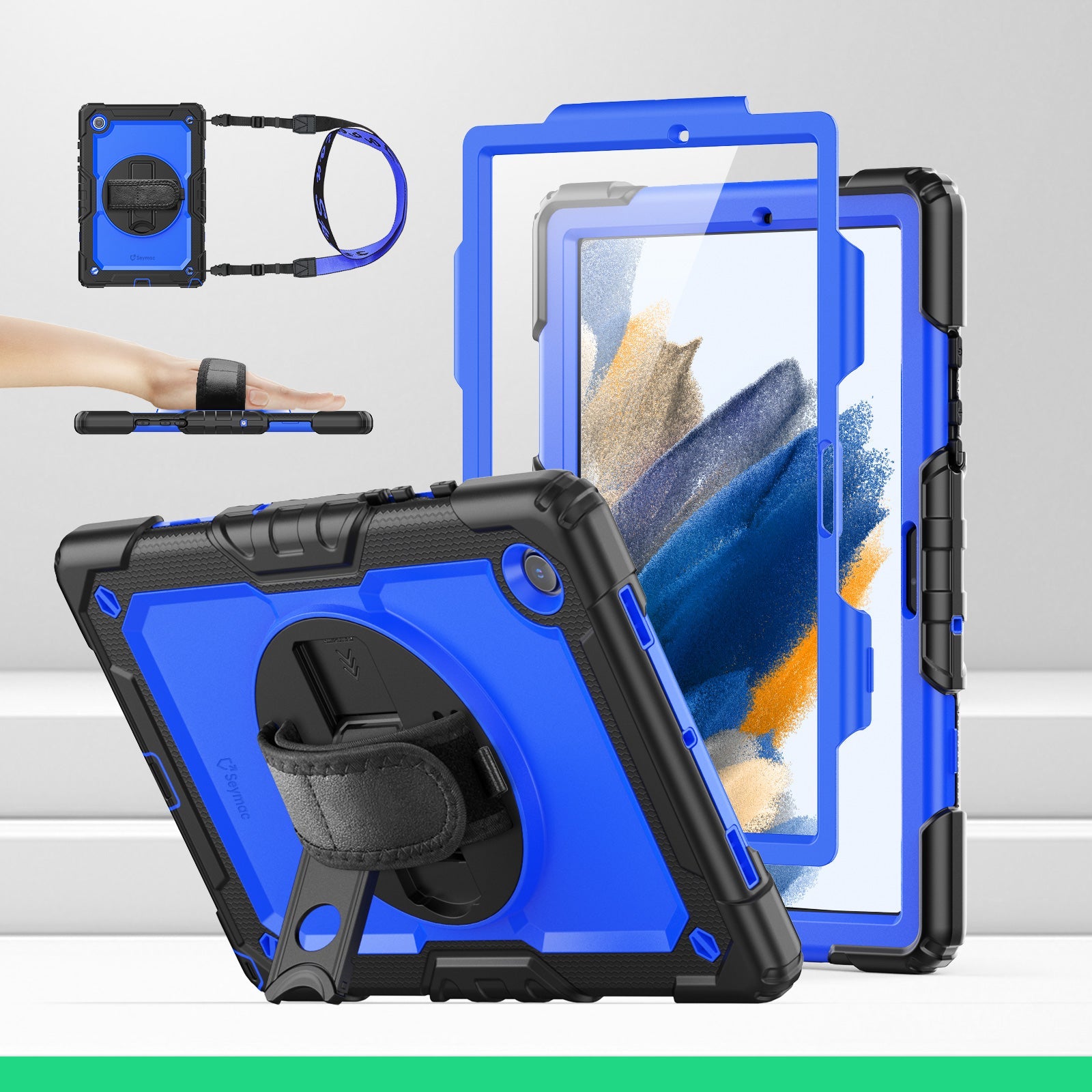 SEYMAC Galaxy Tab A8 10.5 Inch Case (2022)-Silicone-S Series-SEYMAC