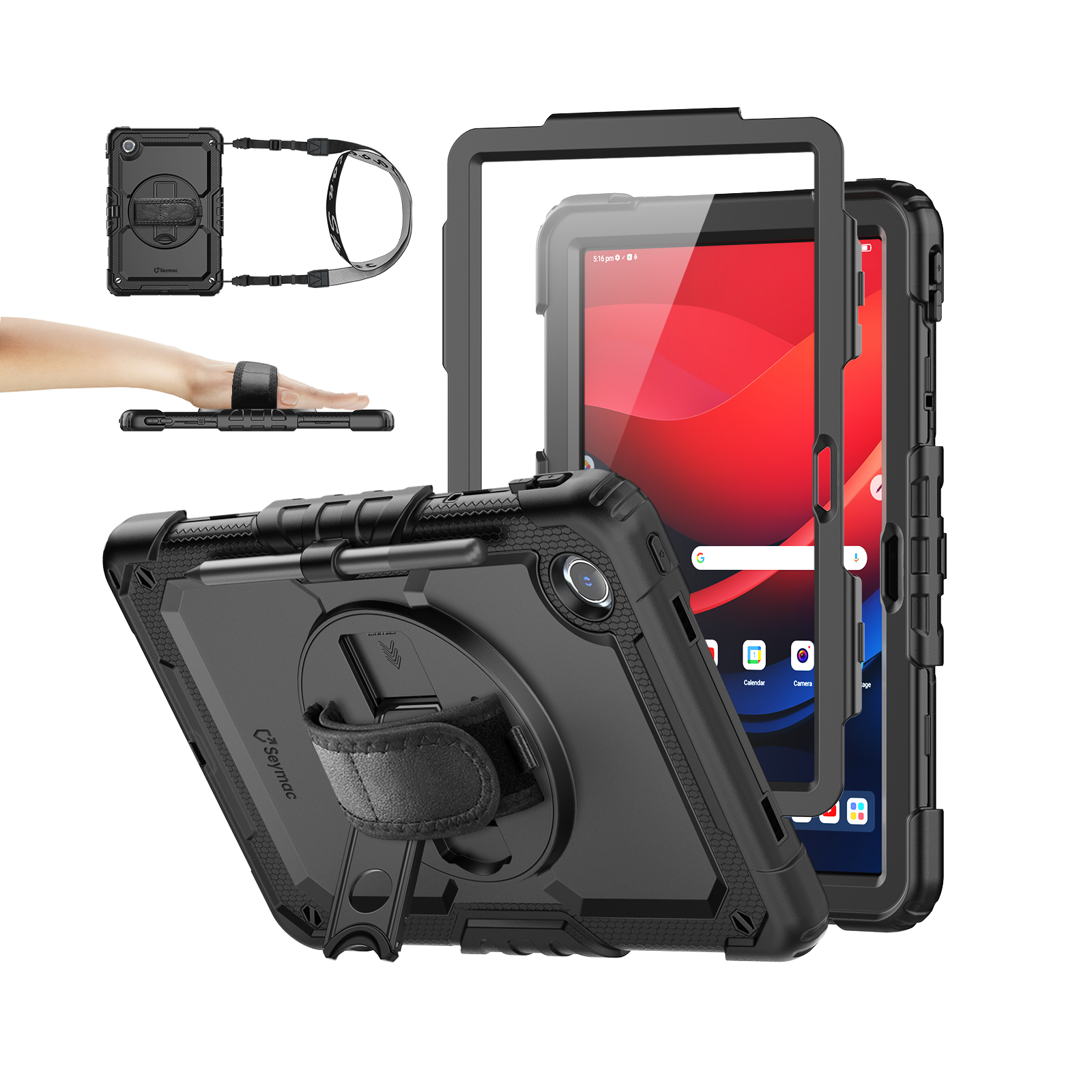 SEYMAC Lenovo Tab K11 11 Inch Case (2024)-Silicone-S Series-SEYMAC