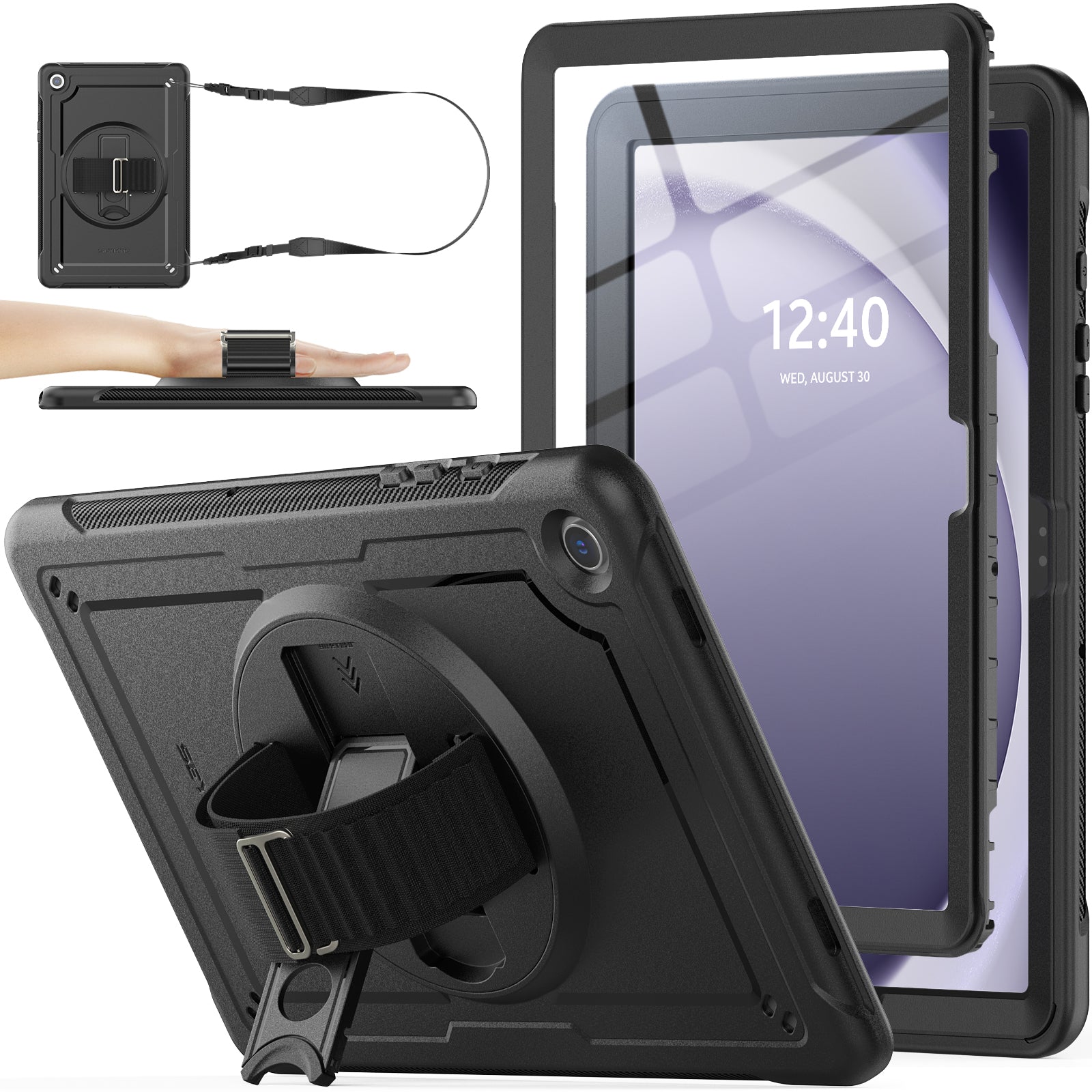 SEYMAC stock Case for Samsung Galaxy Tab A9+ Plus 11 inch