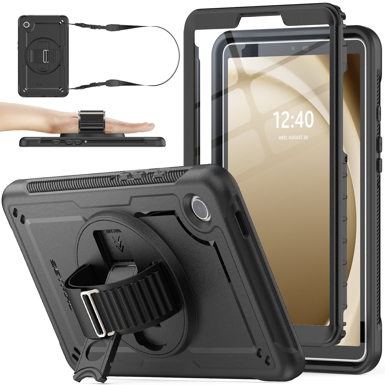 SEYMAC stock Case for Samsung Galaxy Tab A9 8.7 inch