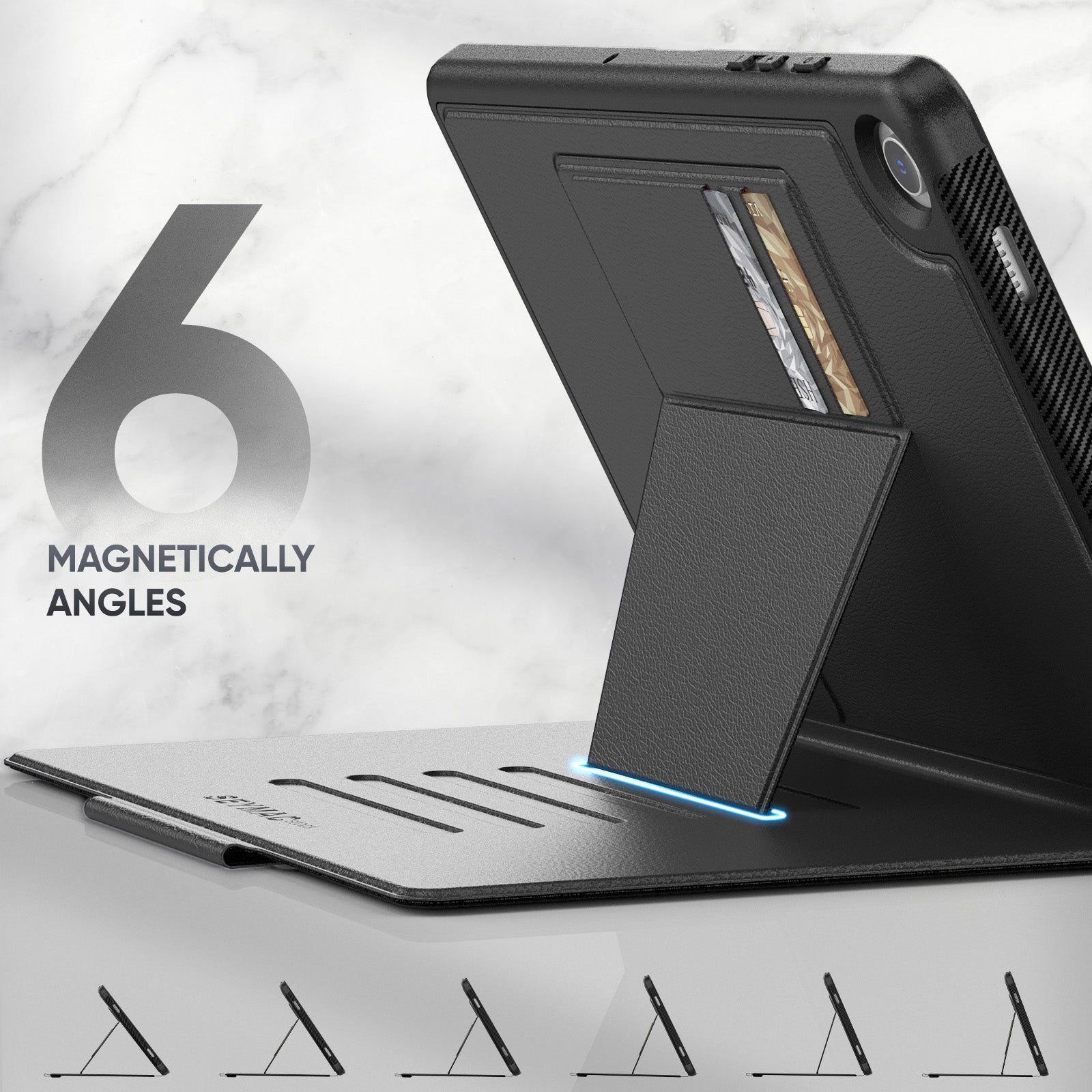 SEYMAC stock Case for Samsung Galaxy Tab A9+ Plus 11'' 2023
